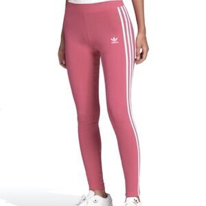Adidas 3 Stripes Tights in Pink Size Small | Cotton |Jimmy Jazz rose tone S